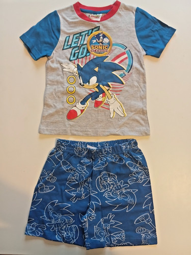 Sonic short pyjama - set, 100%