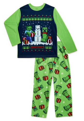 Minecraft winter pajamas - winter,
