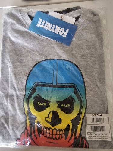 Fortnite pajamas set skull - fortnite,