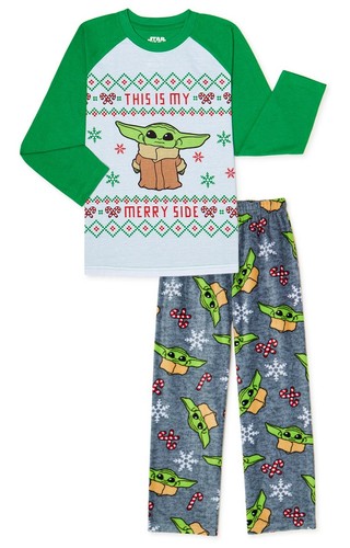 Baby yoda christmas pajamas - baby,
