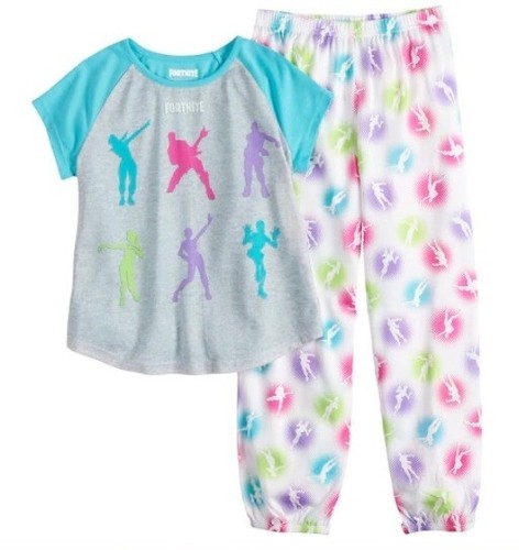 Fortnite pajamas girls 12 - fortnite,