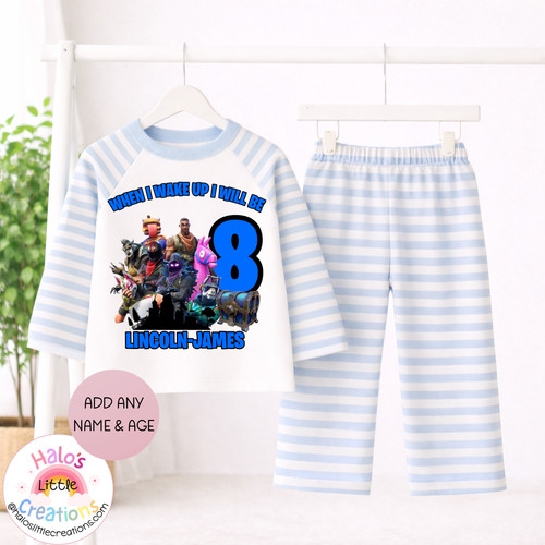 Fortnite birthday pyjamas - fortnite,